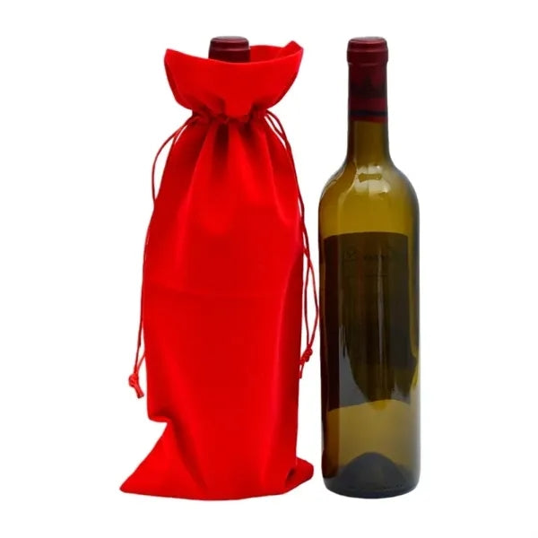 Velvet Wine Gift Bag