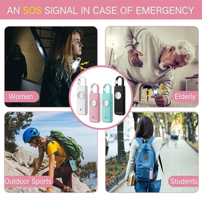 Self Defense USB Rechargeable Alarm