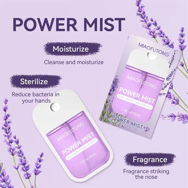Travel Power Mist Hydrating Hand Sanitizer