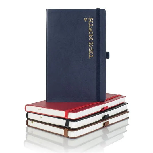 Calf Leather Medio Lined Ivory Page Journal