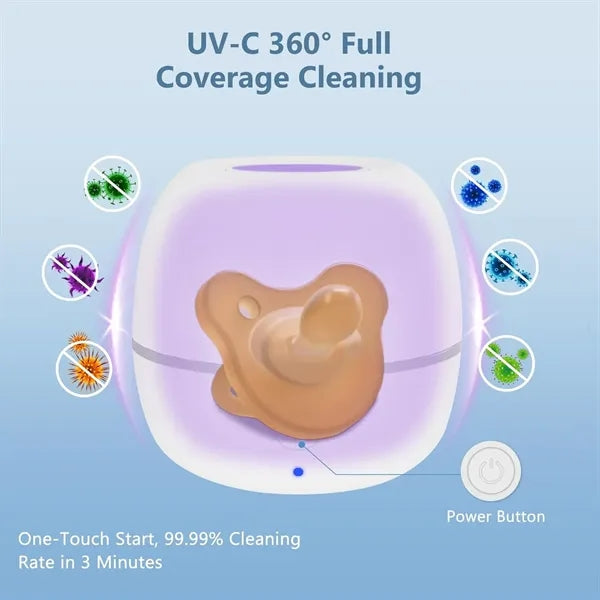 Portable Pacifier Sanitizer On The Go