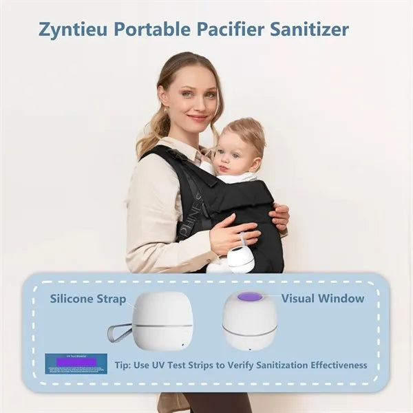 Portable Pacifier Sanitizer On The Go
