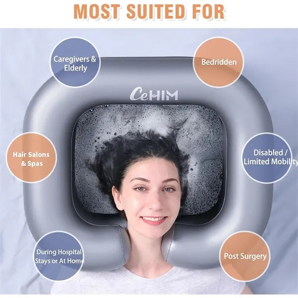 Inflatable Hair Washing Basin/Portable Shampoo Bowls