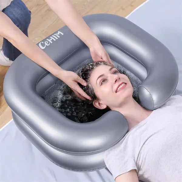 Inflatable Hair Washing Basin/Portable Shampoo Bowls