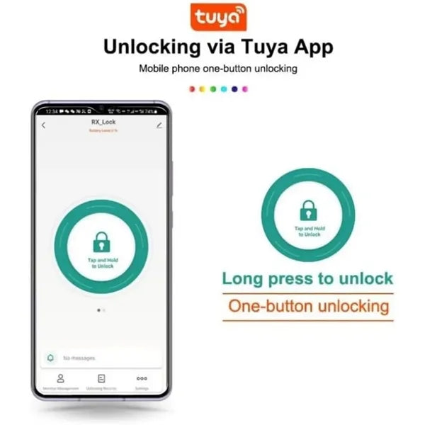 Smart Combination Lock Via App