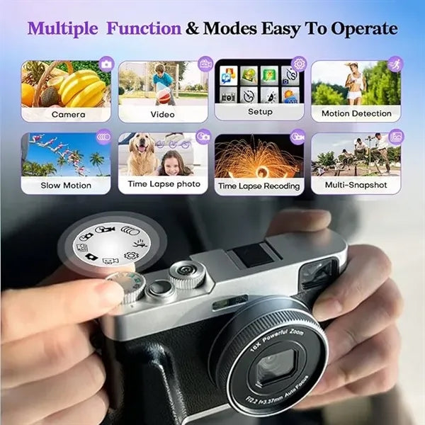 4K Digital Camera for Photography