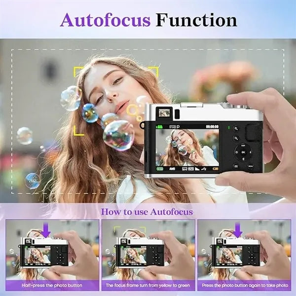 4K Digital Camera for Photography
