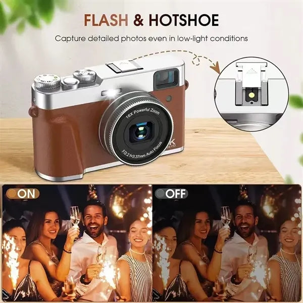 4K Digital Camera for Photography