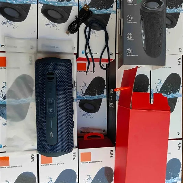 Flip 6-Dynamic Sound Portable Bluetooth Speaker