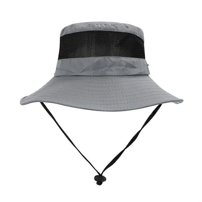 Wide Brim Uv Protection Sun Bucket Hat
