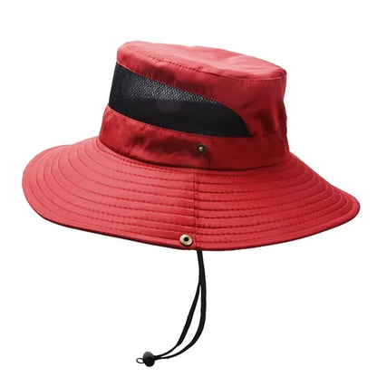 Wide Brim Uv Protection Sun Bucket Hat