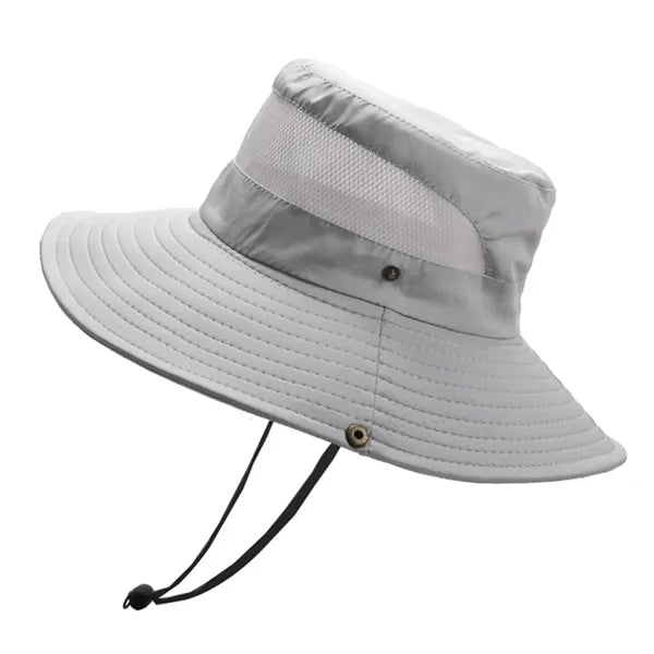 Wide Brim Uv Protection Sun Bucket Hat