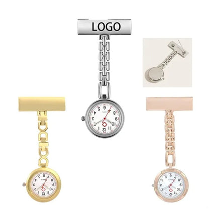Engraved Metal Nurse Fob Watch