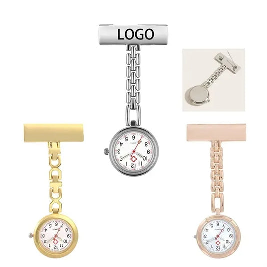 Engraved Metal Nurse Fob Watch