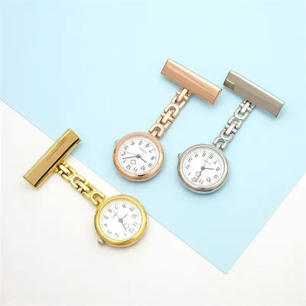 Engraved Metal Nurse Fob Watch