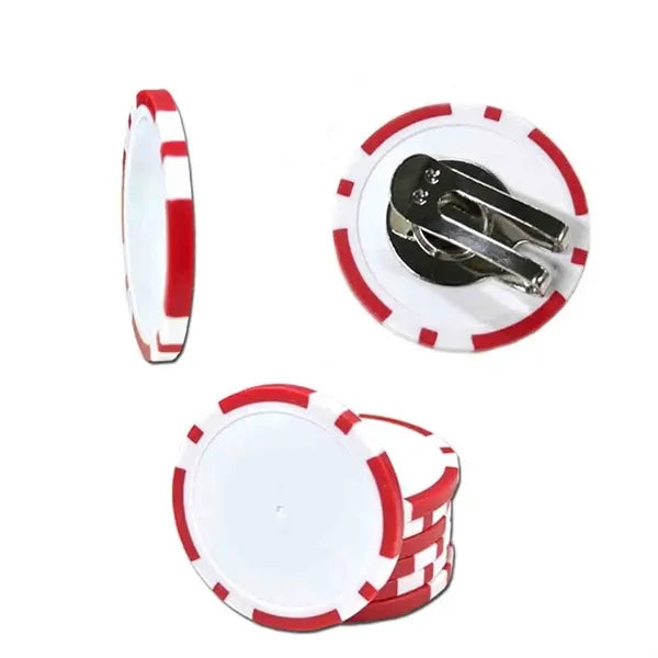 Golf Ball Marker Poker Chips
