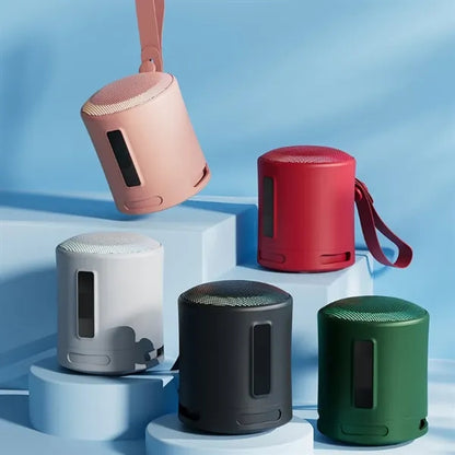 LED Light Portable Wireless Bluetooth-Compatible Speaker