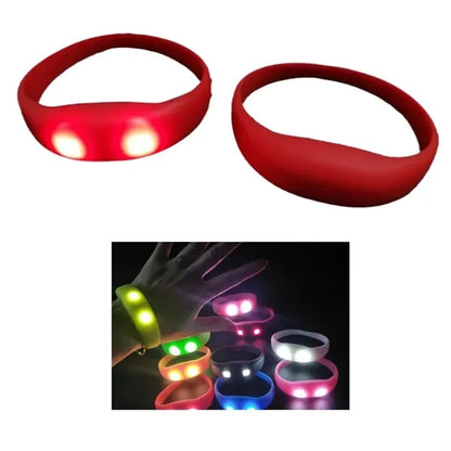 Sound-Activated LED Glow Bracelets for Parties & Events