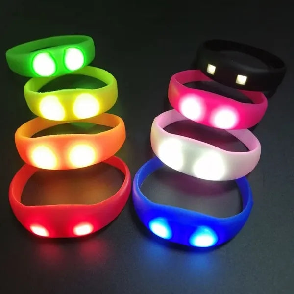 Sound-Activated LED Glow Bracelets for Parties & Events