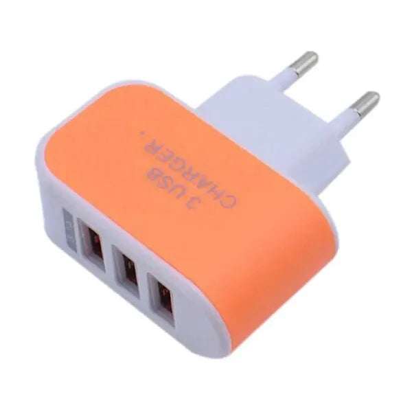 3 USB Charger Adapter