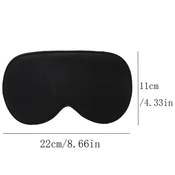 Double Sided Silk Sleep Mask With Elastic Strap Headband
