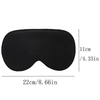 Double Sided Silk Sleep Mask With Elastic Strap Headband