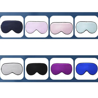 Double Sided Silk Sleep Mask With Elastic Strap Headband