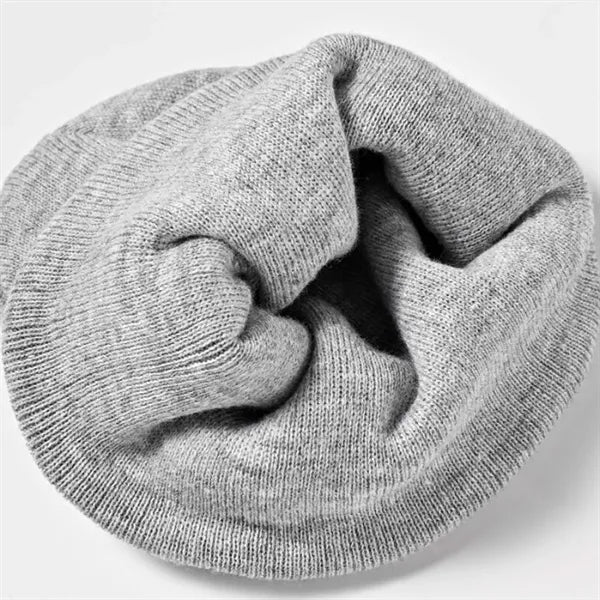 Custom Logo Knit Beanie For Men And Women Winter Warm