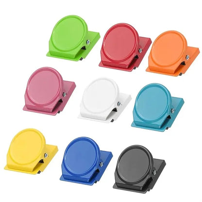 Colorful Magnetic Mini Strong Refrigerator Magnet Note Clips