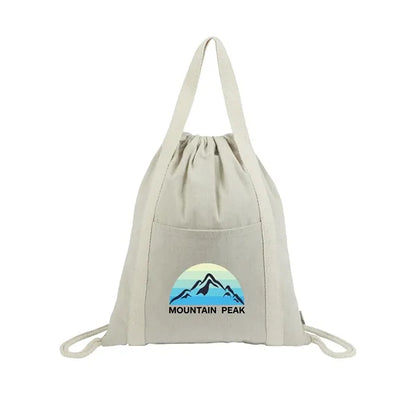 Renew II 9 oz. Recycled Cotton Drawstring Bag