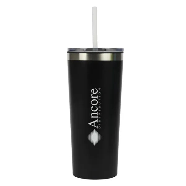 Bergen 24 oz. Steel/100% Recycled PP Liner Travel Tumbler