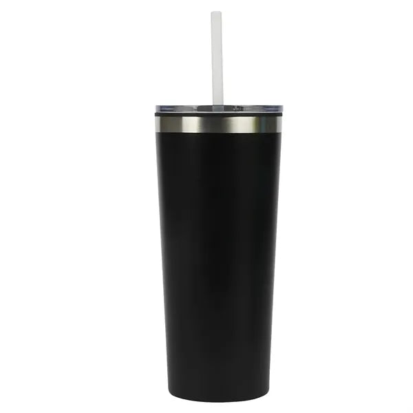 Bergen 24 oz. Steel/100% Recycled PP Liner Travel Tumbler