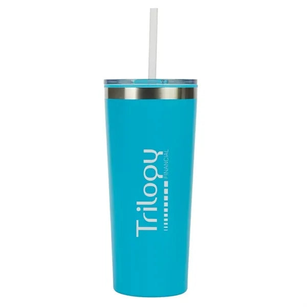Bergen 24 oz. Steel/100% Recycled PP Liner Travel Tumbler