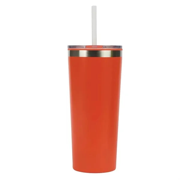 Bergen 24 oz. Steel/100% Recycled PP Liner Travel Tumbler