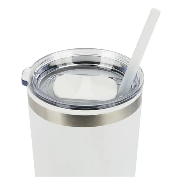 Bergen 24 oz. Steel/100% Recycled PP Liner Travel Tumbler
