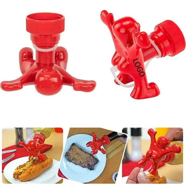 Novelty Sauce Bottle Top Dispenser