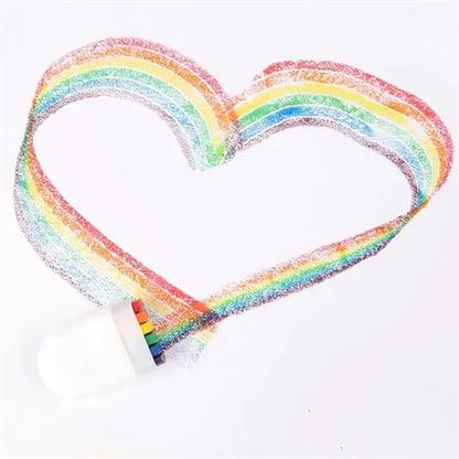 6-Color Rainbow Face Paint Stick
