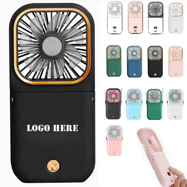 5-in-1 Rechargeable Foldable USB Fan