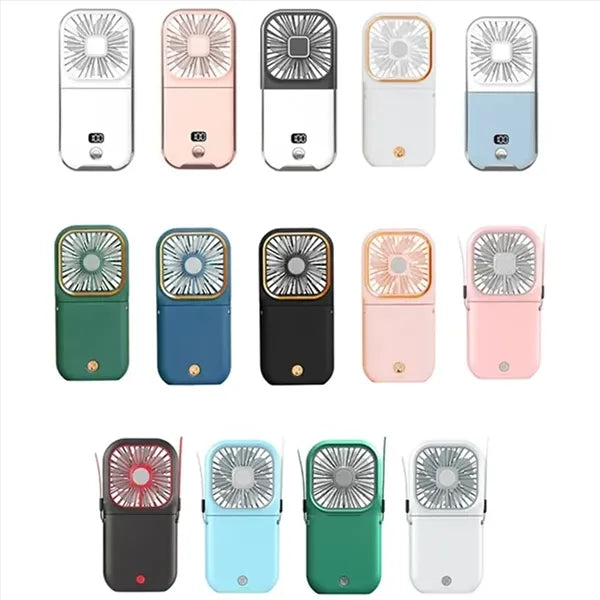 5-in-1 Rechargeable Foldable USB Fan