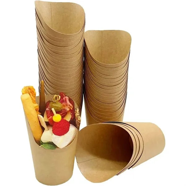 12oz Kraft French Fry Cup