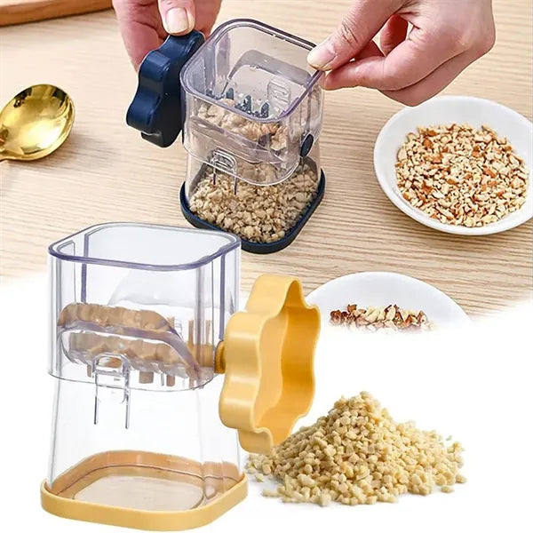 Manual Nut Grinder Hand Crank Chopper