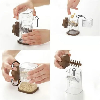 Manual Nut Grinder Hand Crank Chopper