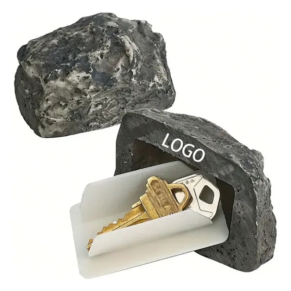 Outdoor Fake Rock Key Hider Safe