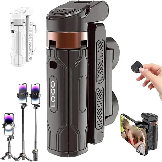 Pocket Flex Portable Flipping Flexible Tripod Selfie Stick