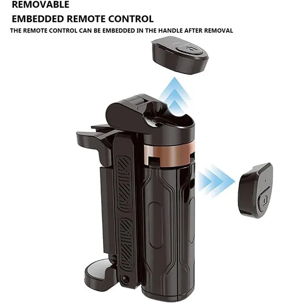 Pocket Flex Portable Flipping Flexible Tripod Selfie Stick