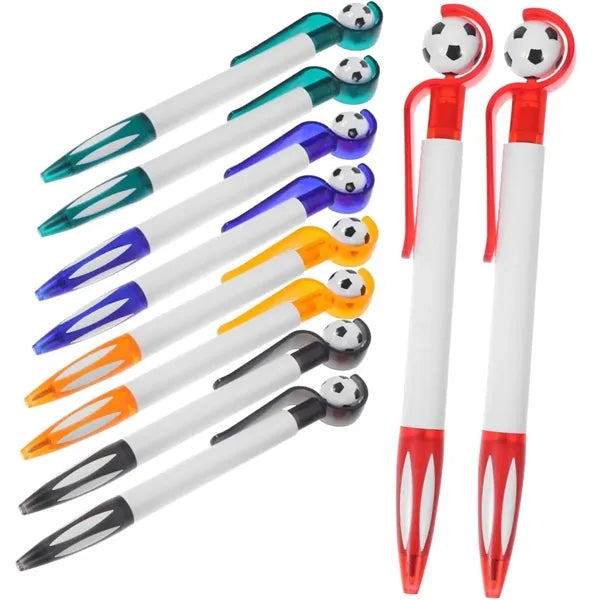 Soccer Ballpoint Pen Rotating Football Design