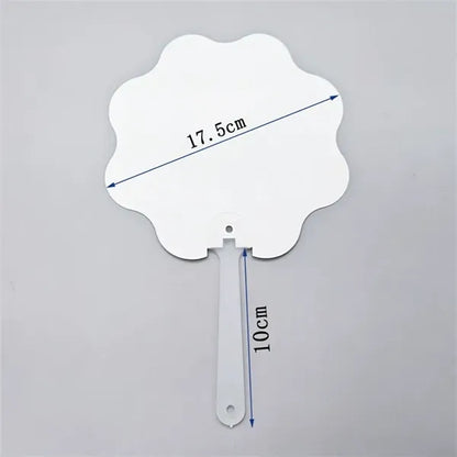 Double-Sided Sublimation Fans Blank