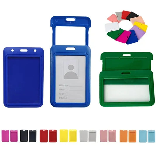 Sliding Badge Holder With Clear Window