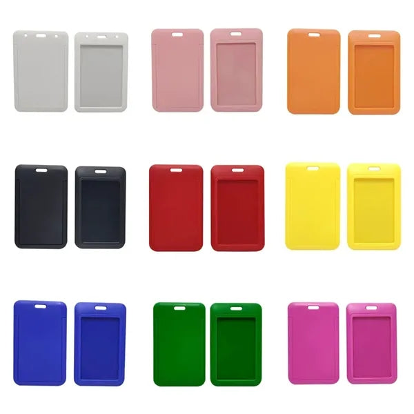 Sliding Badge Holder With Clear Window