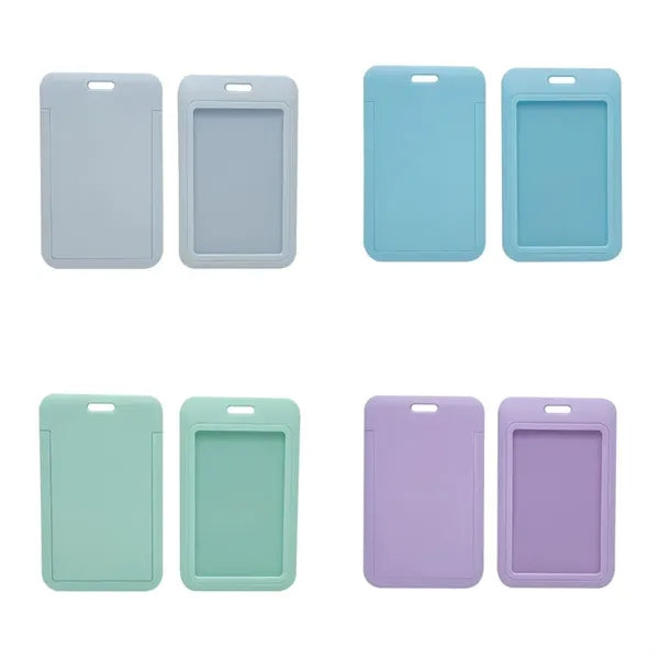 Sliding Badge Holder With Clear Window